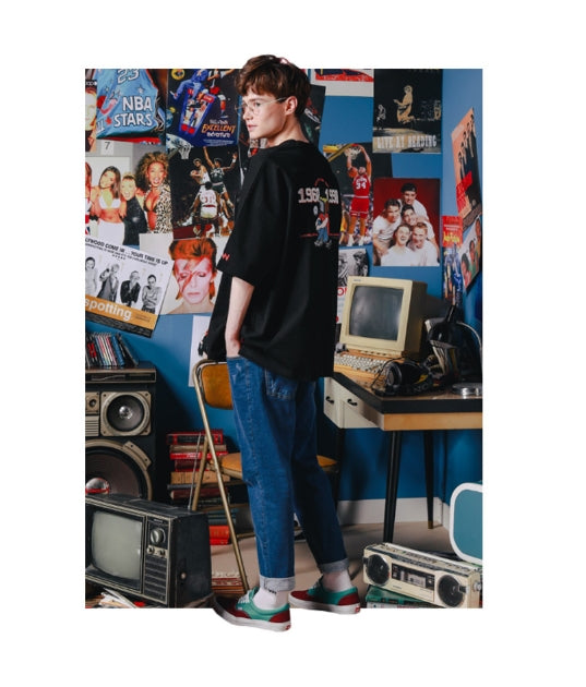 ダブルユーブイプロジェクト(WV PROJECT) Channel T-shirt Black SYST7252