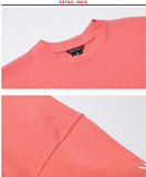 ダブルユーブイプロジェクト(WV PROJECT) Irish half-sleeved tea shirt Coral KHST7281