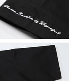 ダブルユーブイプロジェクト(WV PROJECT) Raps Kara half-sleeved tea shirt Black MJST7254