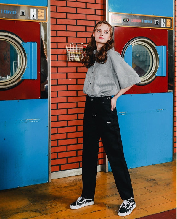 ダブルユーブイプロジェクト(WV PROJECT) Dylan DENIM PANTS BLACK CJLP7279