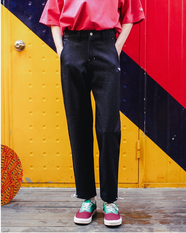 ダブルユーブイプロジェクト(WV PROJECT) Dylan DENIM PANTS BLUE CJLP7279