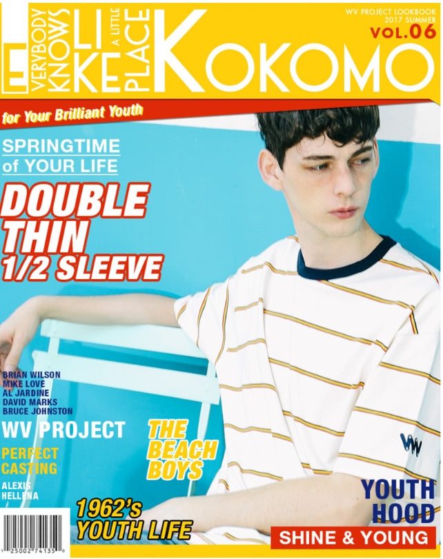 ダブルユーブイプロジェクト(WV PROJECT) DOUBLETHIN 1/2 SLEEVE (CREAM) JJST7094