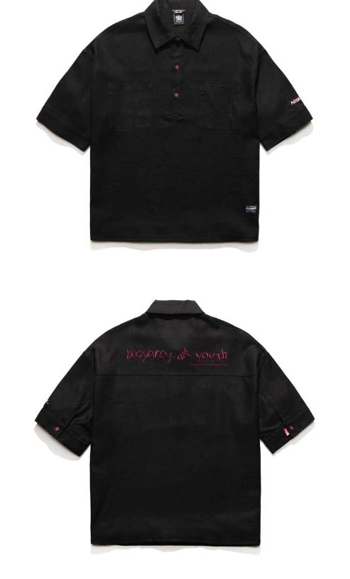 ティーダヴリューエヌ(TWN) FOR BUTTON SHORT SLEEVE SHIRT YMLS3111