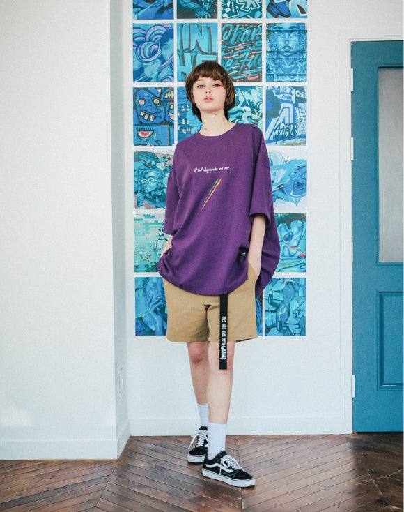 ティーダヴリューエヌ(TWN) GRID BUCKLE SHORT PANTS STSP3109