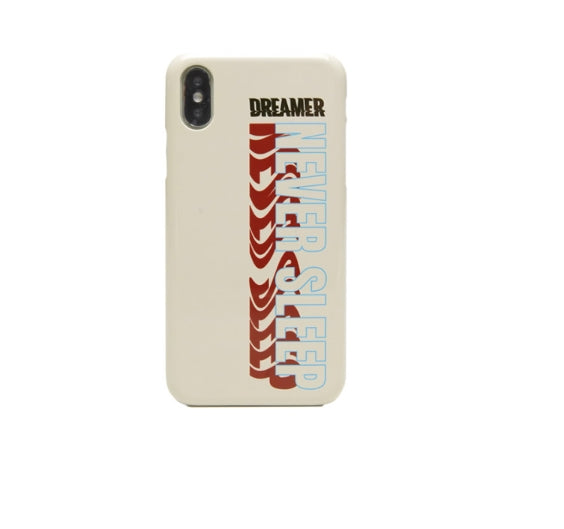 ティーダブリューエヌ(TWN) NEVER SLEEP PHONE CASE (IVORY)