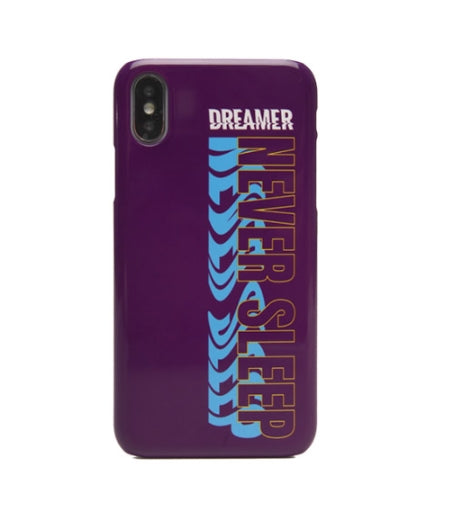 ティーダブリューエヌ(TWN) NEVER SLEEP PHONE CASE (PURPLE)
