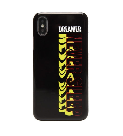 ティーダブリューエヌ(TWN) NEVER SLEEP PHONE CASE (BLACK)