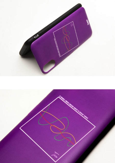 ティーダブリューエヌ(TWN) WAVE FRAME PHONE CASE (PURPLE)