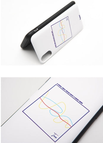 ティーダブリューエヌ(TWN) WAVE FRAME PHONE CASE (WHITE)