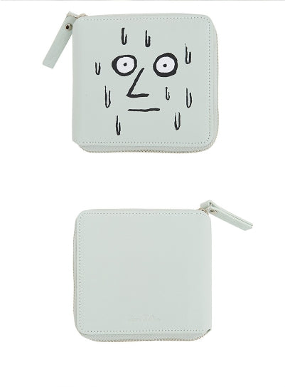 ステレオバイナルズ(Stereo Vinyls) [NOUNOU S1] Face Wallet(Mint)