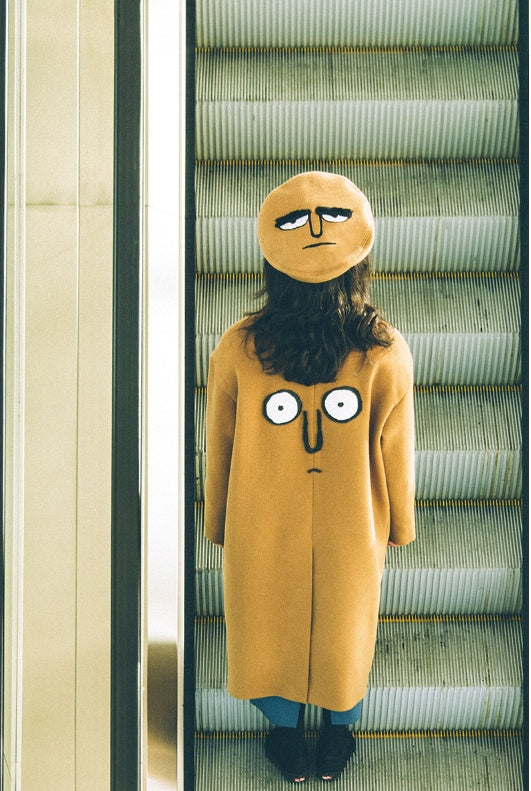 ステレオバイナルズ(Stereo Vinyls) [AW17 NOUNOU] Wool Beret(Camel)