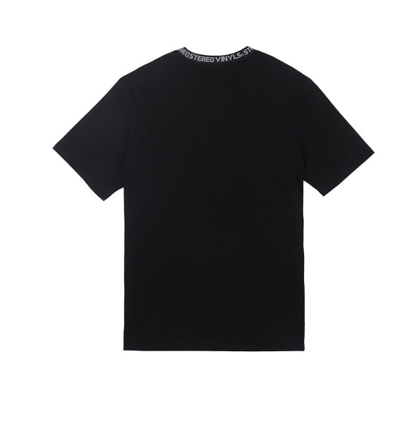 ステレオバイナルズ(Stereo Vinyls) [SS18 ISA] Transparent Pocket T-Shirts(Black)