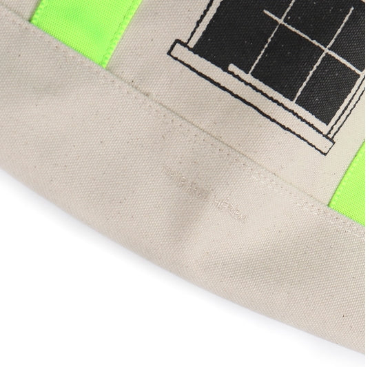 ステレオバイナルズ(Stereo Vinyls) [SS18 Thibaud] Dean Street Tote Bag (Ivory)