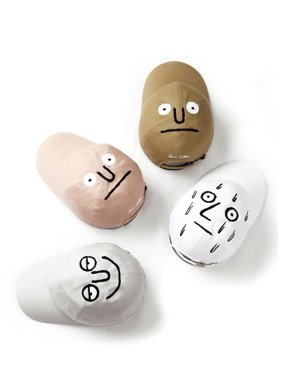 ステレオバイナルズ(Stereo Vinyls) [SS18 NOUNOU] Face S2 Twill Cap(Grey)