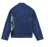 ステレオバイナルズ(Stereo Vinyls) [18FW STEREO X GUESS] Overfit Denim Jacket(Blue)