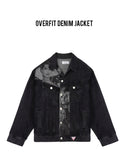 ステレオバイナルズ(Stereo Vinyls) [18FW STEREO X GUESS] Overfit Denim Jacket(Black)