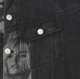 ステレオバイナルズ(Stereo Vinyls) [18FW STEREO X GUESS] Overfit Denim Jacket(Black)