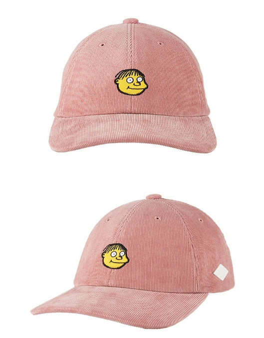 ステレオバイナルズ(Stereo Vinyls) [AW16 JJ x SV] Ralph Corduroy 6P Ball Cap(Pink)