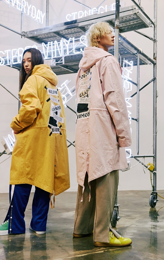 ステレオバイナルズ(Stereo Vinyls) [SS17 Colour] M51 Fishtail Jacket(Pink)