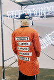 ステレオバイナルズ(Stereo Vinyls) [SS17 Colour] Quilting Jacket(Orange)