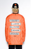 ステレオバイナルズ(Stereo Vinyls) [SS17 Colour] Quilting Jacket(Orange)