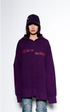 ステレオバイナルズ(Stereo Vinyls) [SS17 Colour] Asymmetry Hoodie(Purple)