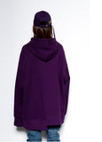 ステレオバイナルズ(Stereo Vinyls) [SS17 Colour] Asymmetry Hoodie(Purple)