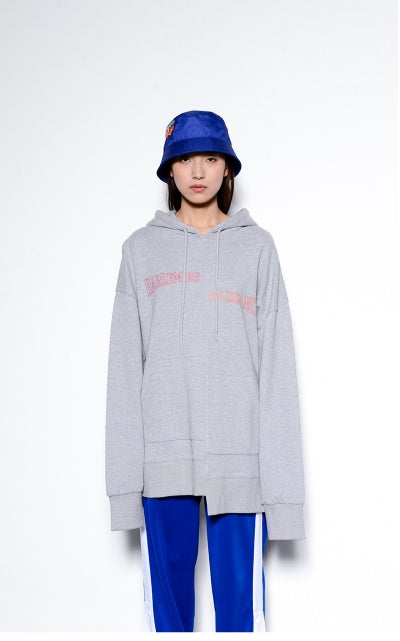 ステレオバイナルズ(Stereo Vinyls) [SS17 Colour] Asymmetry Hoodie(Grey)