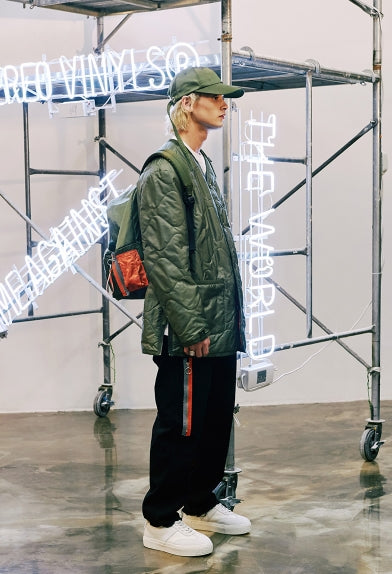 ステレオバイナルズ(Stereo Vinyls) [SS17 Colour] Blank 6P Ball Cap(Khaki)