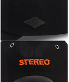 ステレオバイナルズ(Stereo Vinyls) [SS17 Colour] Blank 6P Ball Cap(Black)