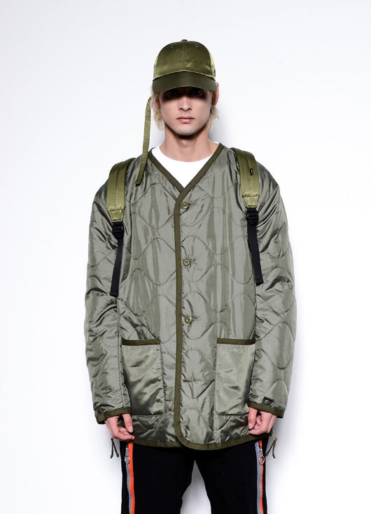 ステレオバイナルズ(Stereo Vinyls) [SS17 Colour] Colour Zip Backpack(Khaki)