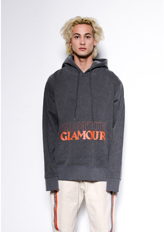 ステレオバイナルズ(Stereo Vinyls) [SS17 Colour] Glamour Hoodie(Grey)