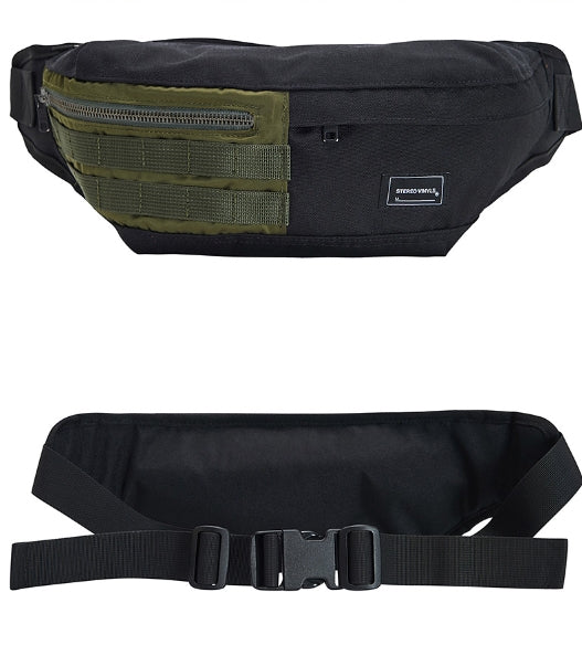 ステレオバイナルズ(Stereo Vinyls) [SS17 Colour] Hip bag(Black)