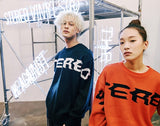 ステレオバイナルズ(Stereo Vinyls) [SS17 Colour] Logo Jacquard Knit(Orange)