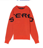 ステレオバイナルズ(Stereo Vinyls) [SS17 Colour] Logo Jacquard Knit(Orange)