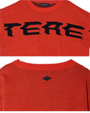 ステレオバイナルズ(Stereo Vinyls) [SS17 Colour] Logo Jacquard Knit(Orange)