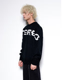 ステレオバイナルズ(Stereo Vinyls) [SS17 Colour] Logo Jacquard Knit(Black)