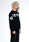 ステレオバイナルズ(Stereo Vinyls) [SS17 Colour] Logo Jacquard Knit(Black)