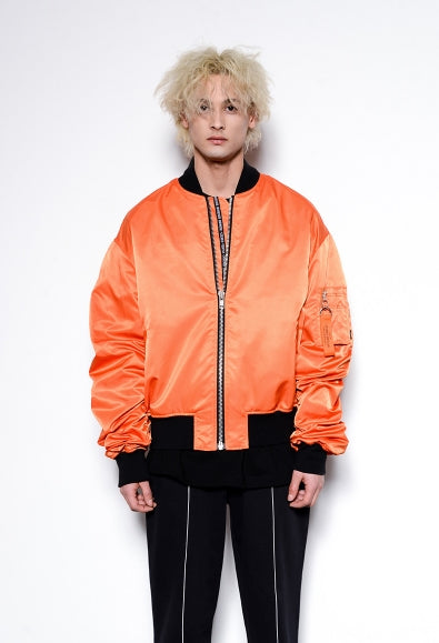 ステレオバイナルズ(Stereo Vinyls) [SS17 Colour] MA-1 Bomber Jacket