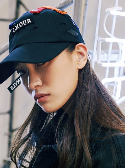 ステレオバイナルズ(Stereo Vinyls) [SS17 Colour] Multi Strap 6P Cap(Black)