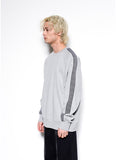 ステレオバイナルズ(Stereo Vinyls) [SS17 Colour] Raglan Tape Sweatshirt(Grey)