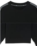 ステレオバイナルズ(Stereo Vinyls) [SS17 Colour] Raglan Tape Sweatshirt(Black)