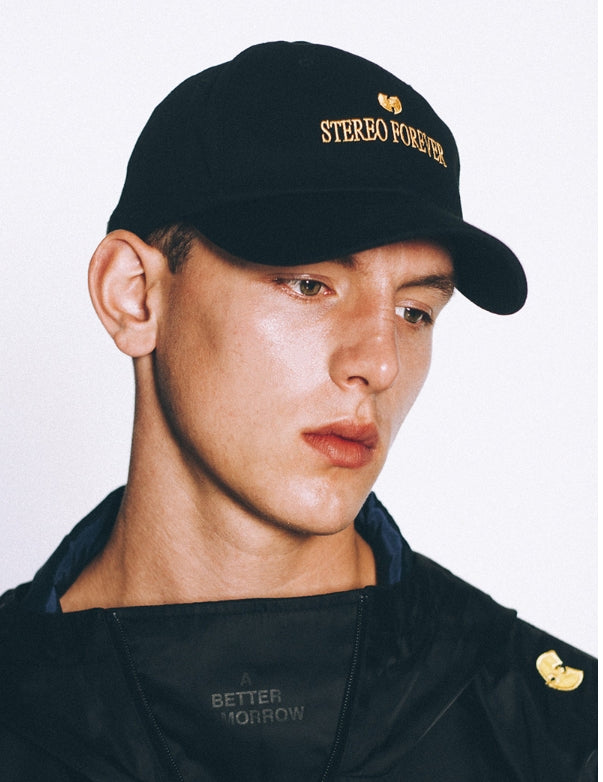ステレオバイナルズ(Stereo Vinyls) [AW16 WUTANG] Stereo Forever 6P Ball Cap(Black)