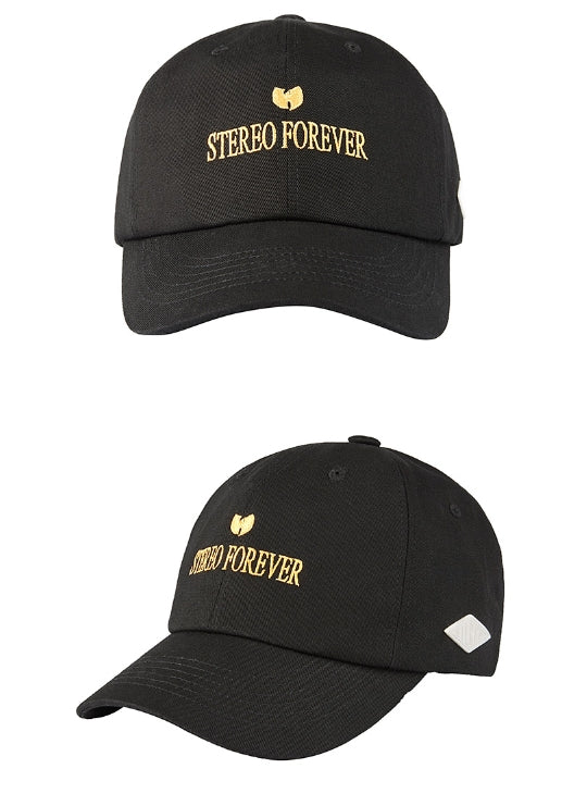 ステレオバイナルズ(Stereo Vinyls) [AW16 WUTANG] Stereo Forever 6P Ball Cap(Black)