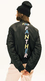ステレオバイナルズ(Stereo Vinyls) [AW17 Pink Panther] MA-1 Jacket(Black)