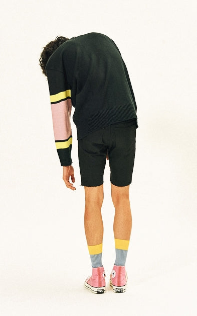 ステレオバイナルズ(Stereo Vinyls) [AW17 Pink Panther] PP Knit(Black)