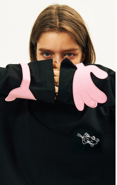 ステレオバイナルズ(Stereo Vinyls) [AW17 Pink Panther] Long Sleeve(Black)