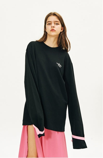 ステレオバイナルズ(Stereo Vinyls) [AW17 Pink Panther] Long Sleeve(Black)