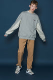 スローアシッド(SLOW ACID) WINTER Logo Slit Slacks (BEIGE)