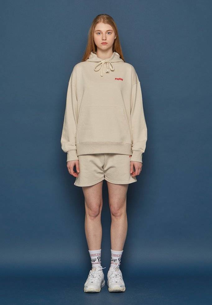 スローアシッド(SLOW ACID) BEGOOD Half Pants (PALE BEIGE)